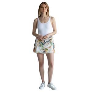 Jantzen Women Tropical Floral Swim Skirt Polyamide Elastane Size M New
